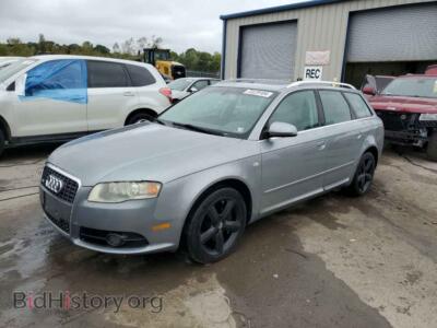 2008 Audi A4 2.0T Avant Quattro, серебристый — VIN WAUKF78E08A167896, Copart