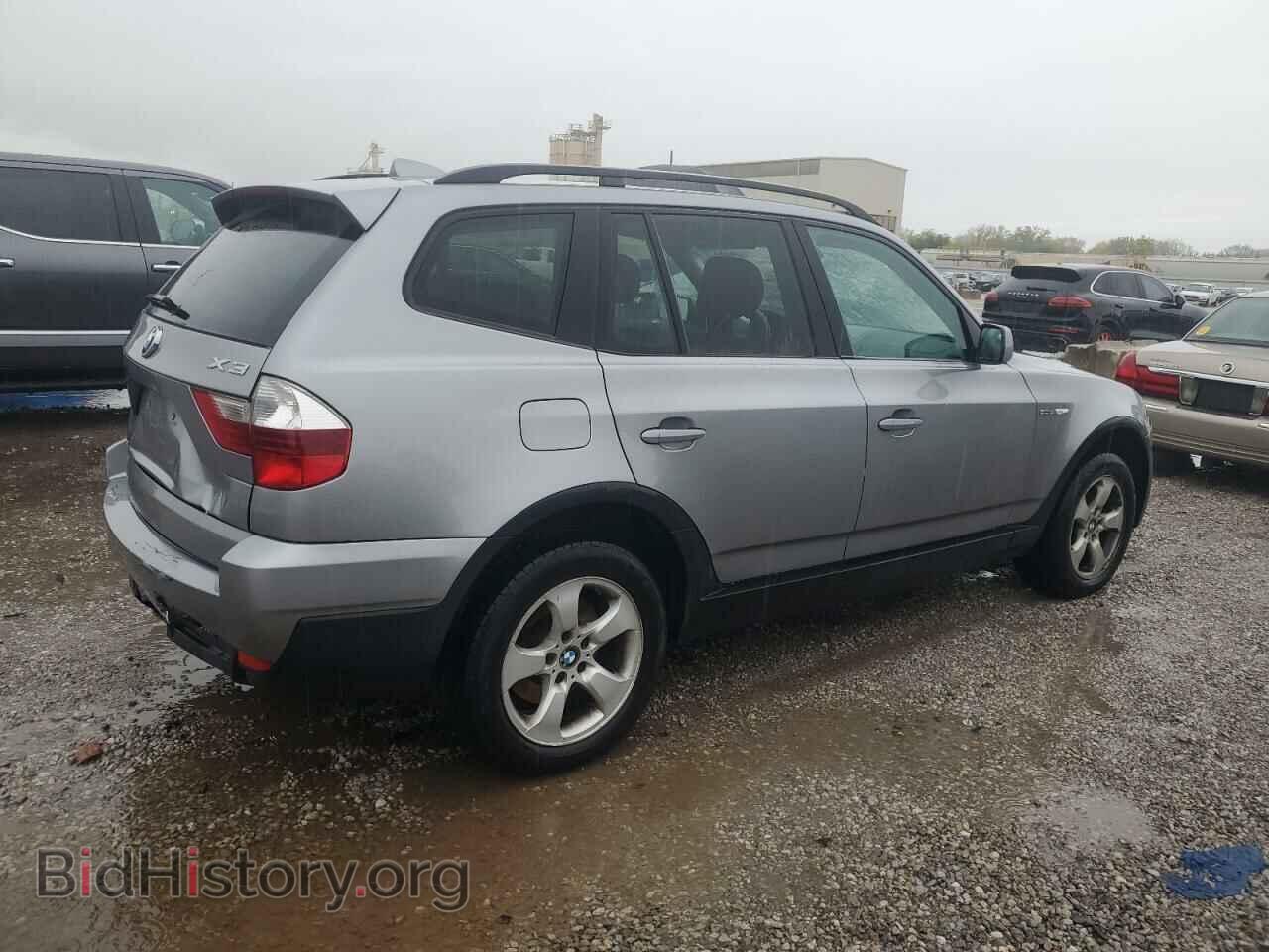 2007 BMW X3 - VIN: WBXPC93447WF05691 - Фото 3