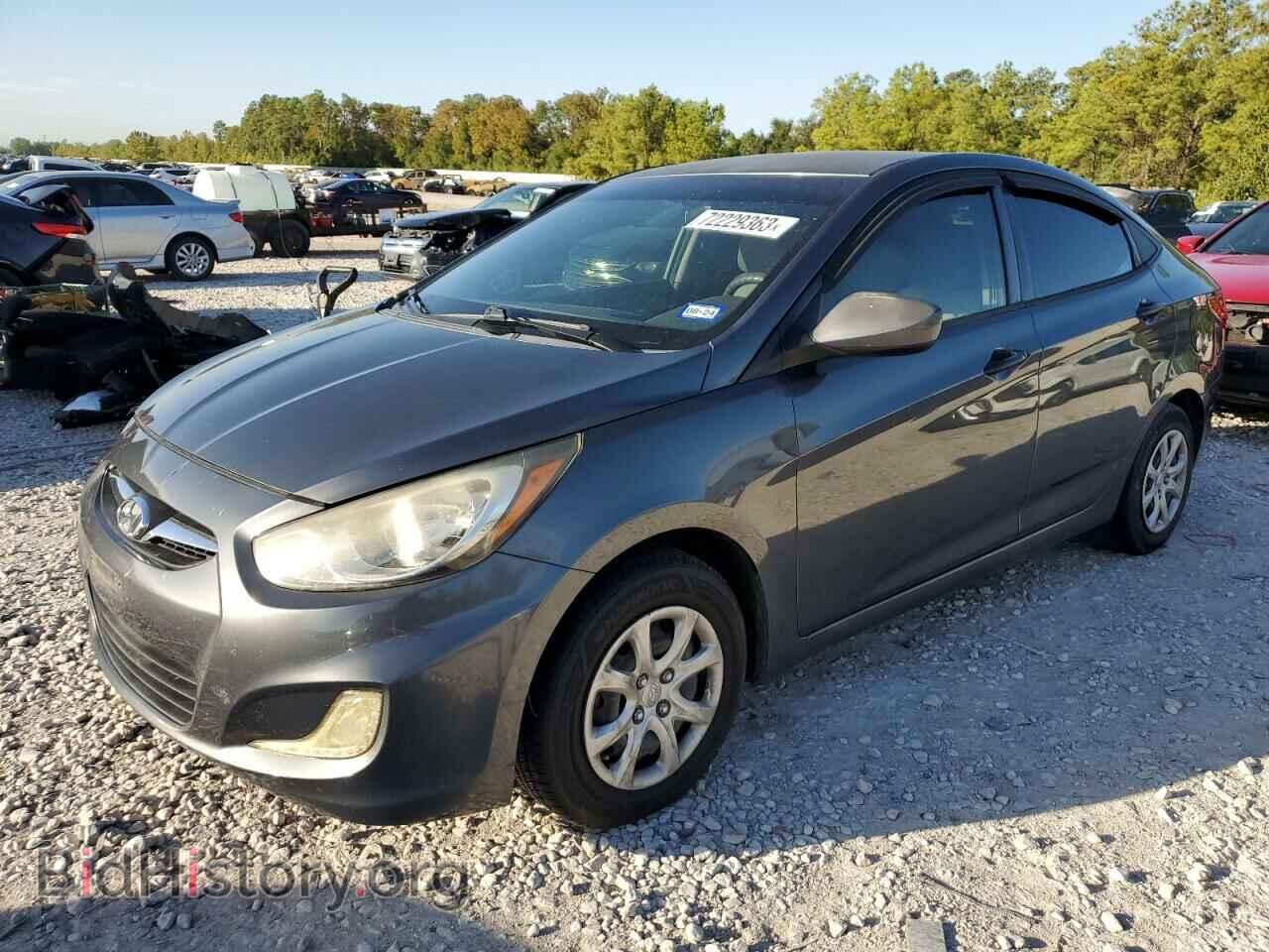Photo KMHCT4AE1CU078155 - HYUNDAI ACCENT 2012