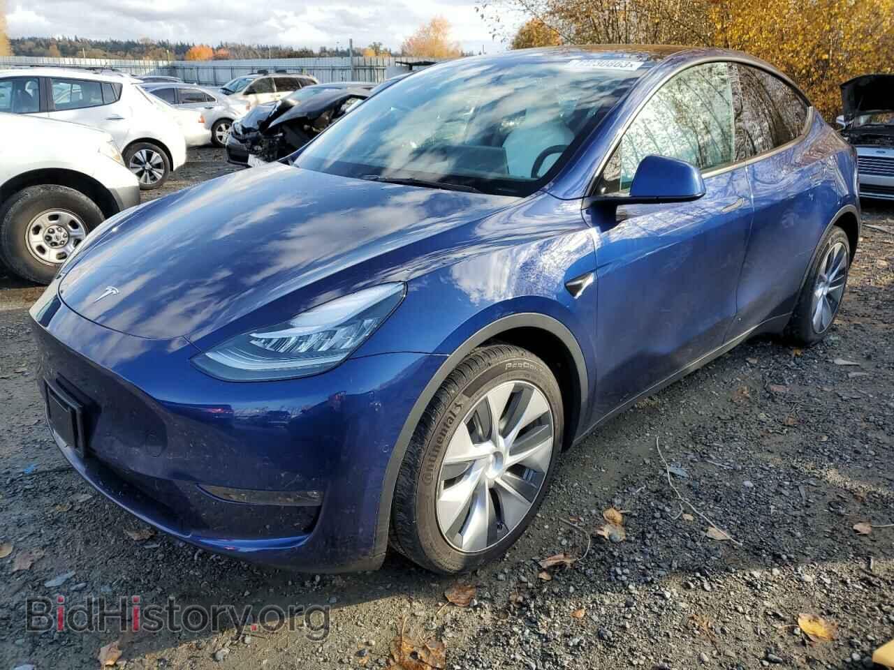 Photo 7SAYGAEE7NF322574 - TESLA MODEL Y 2022