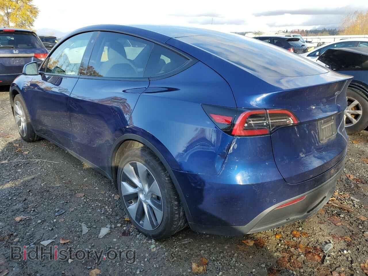 2022 TESLA MODEL Y - VIN: 7SAYGAEE7NF322574 - Фото 2