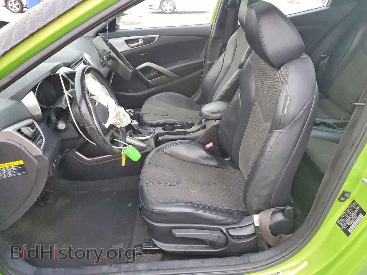 2012 HYUNDAI VELOSTER - VIN: KMHTC6ADXCU069800 - Фото 7