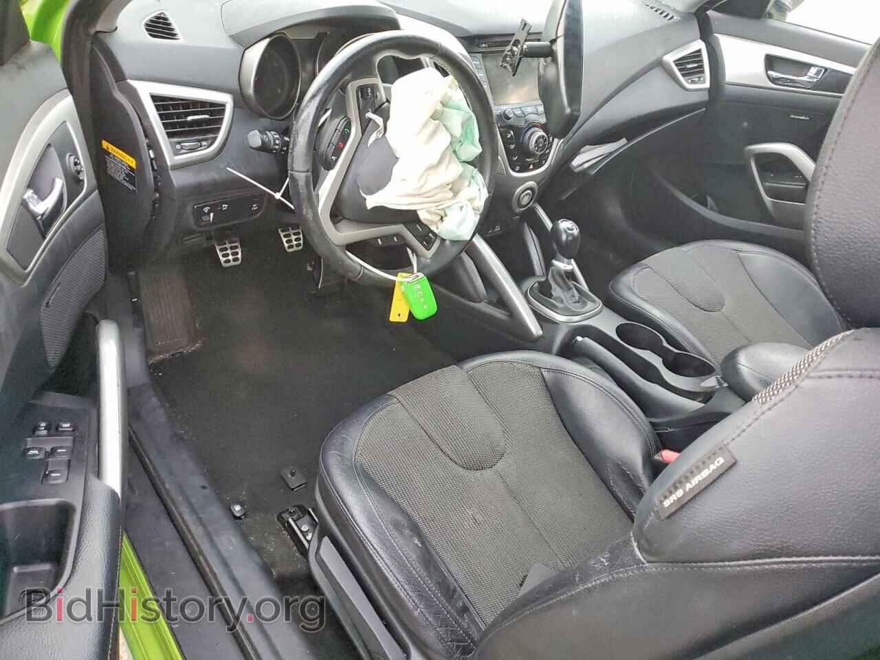 2012 HYUNDAI VELOSTER - VIN: KMHTC6ADXCU069800 - Фото 8