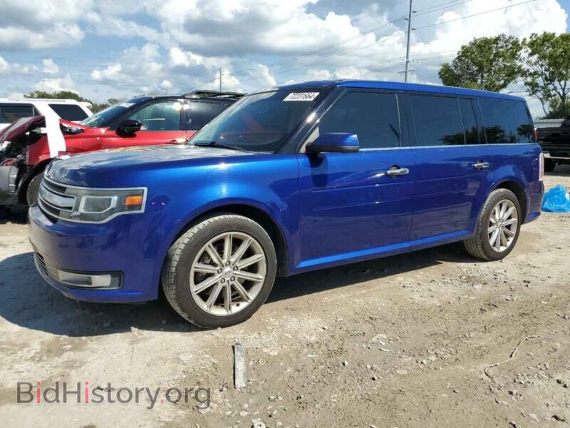 2014 Ford FLEX Limited (VIN 2FMGK5D8XEBD41249) — фото 1 из 13, Copart, повреждение: задняя часть