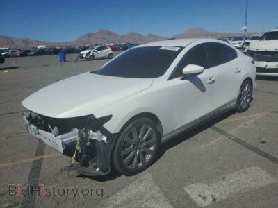 2021 Mazda 3 Select, white — VIN JM1BPABL7M1305609, Copart