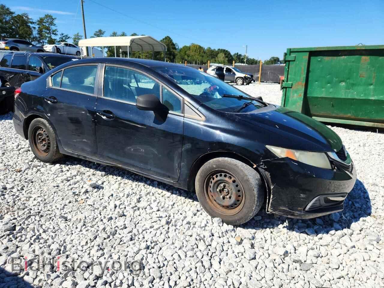 2013 HONDA CIVIC - VIN: 2HGFB2F54DH544958 - Фото 4
