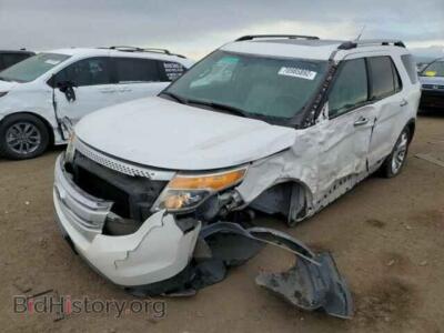 2011 Ford EXPLORER Explorer X, белый — VIN 1FMHK8D83BGA21846, Copart