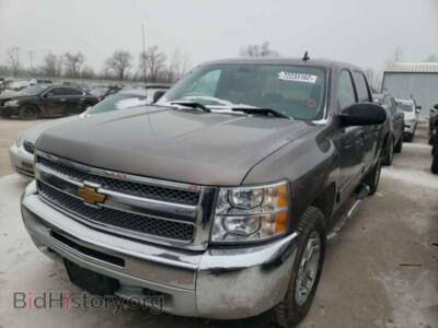 2012 Chevrolet SILVERADO, серебристый — VIN 1GCPKSE77CF194621, Copart