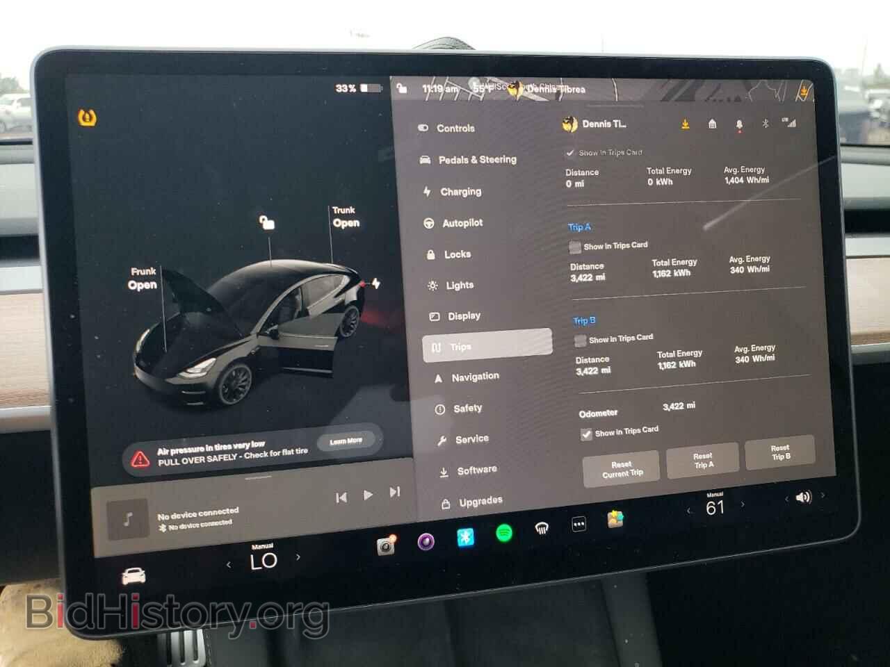 2023 TESLA MODEL 3 - VIN: 5YJ3E1ECXPF513114 - Фото 9