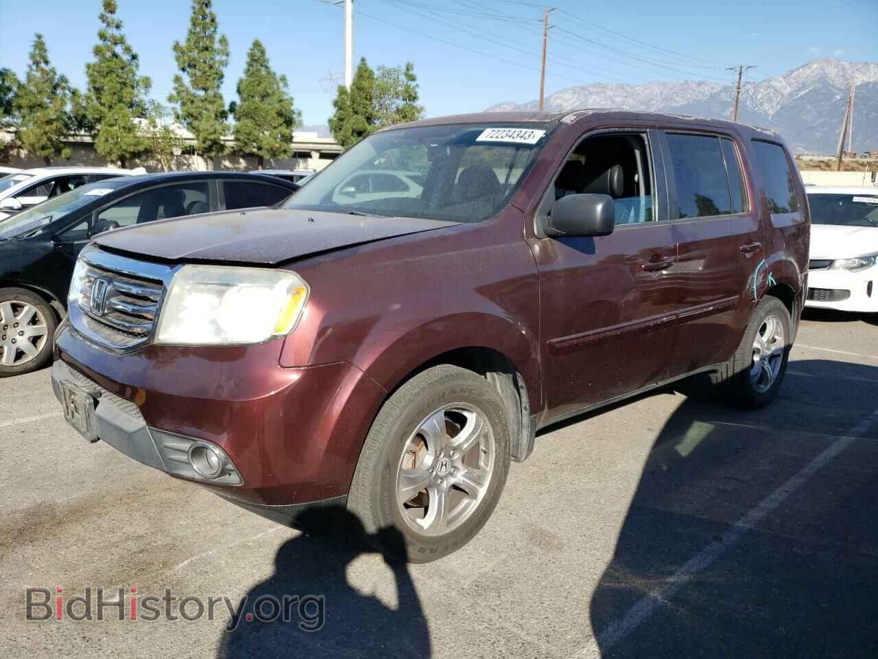 Фотография 5FNYF3H51DB030103 - HONDA PILOT 2013