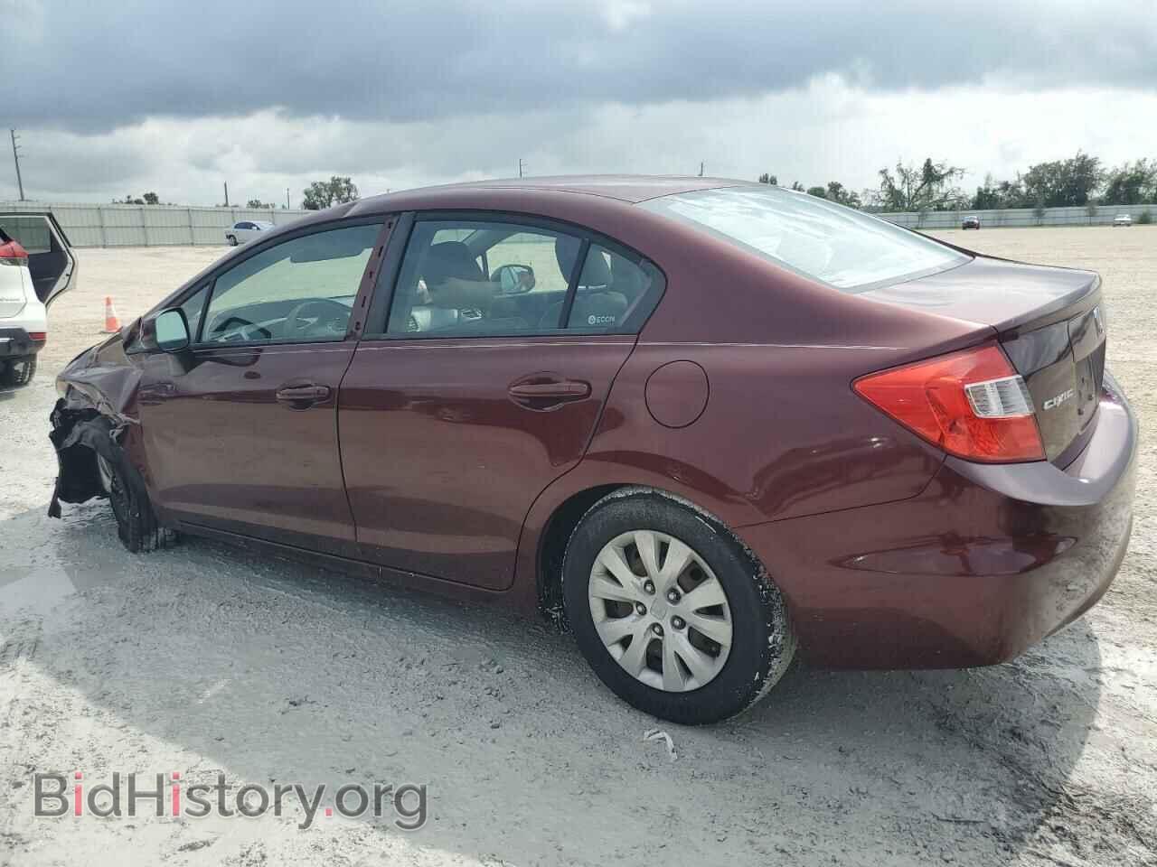 2012 HONDA CIVIC - VIN: 19XFB2F53CE037588 - Фото 2