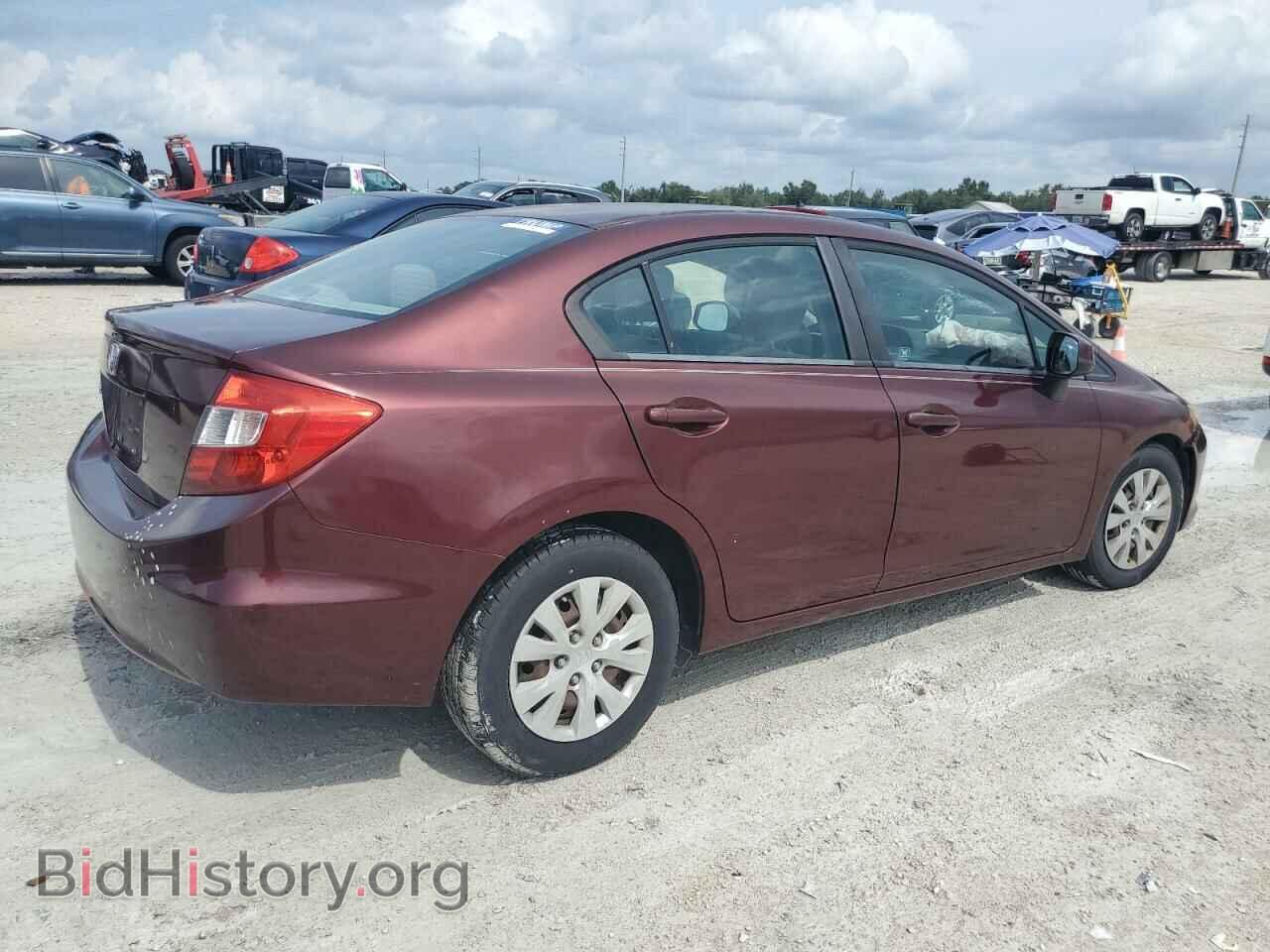 2012 HONDA CIVIC - VIN: 19XFB2F53CE037588 - Фото 3