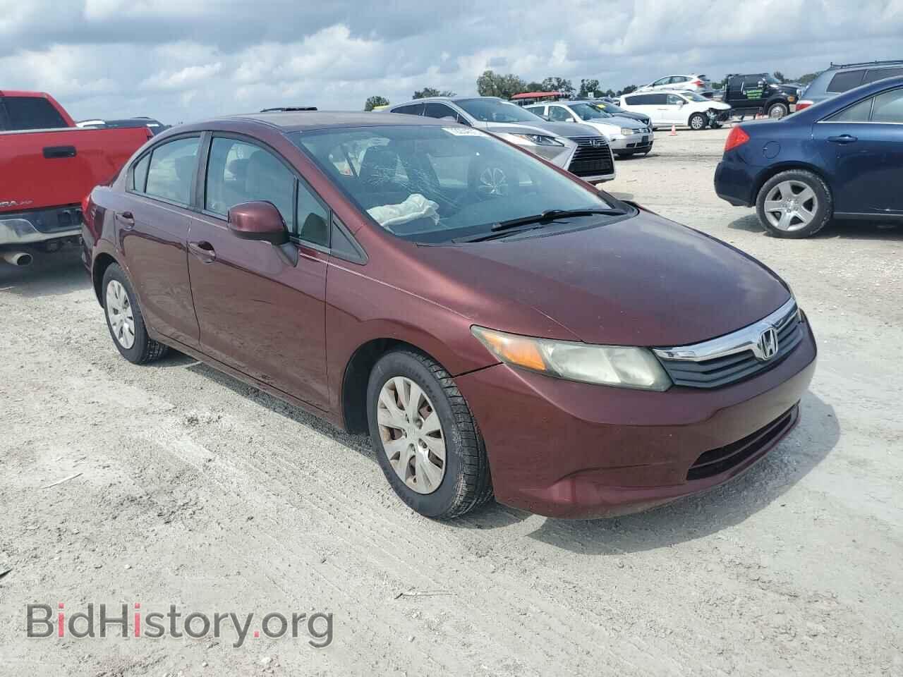 2012 HONDA CIVIC - VIN: 19XFB2F53CE037588 - Фото 4