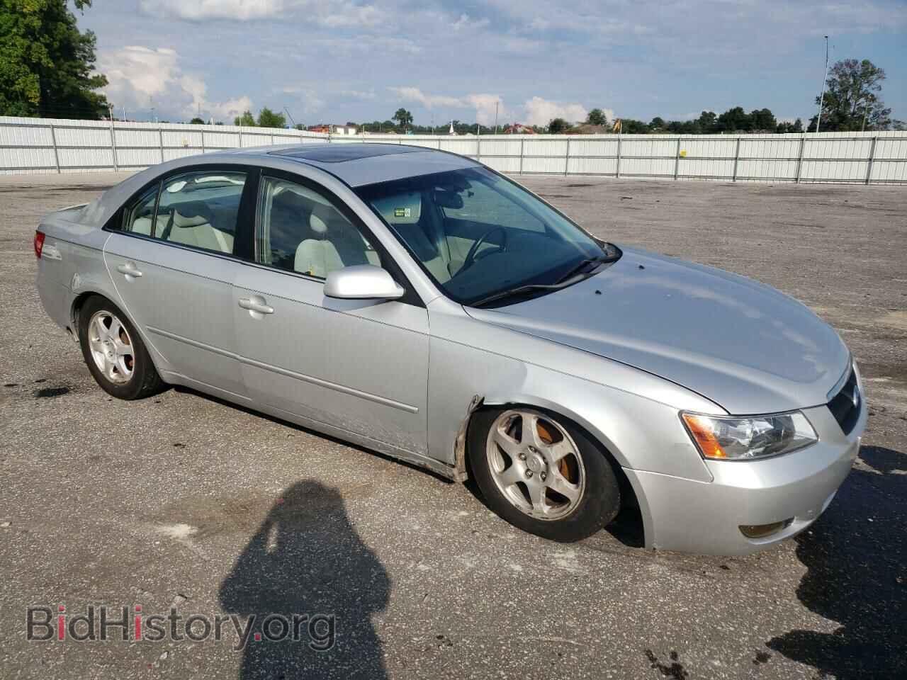 2006 HYUNDAI SONATA - VIN: 5NPEU46C76H092397 - Фото 4