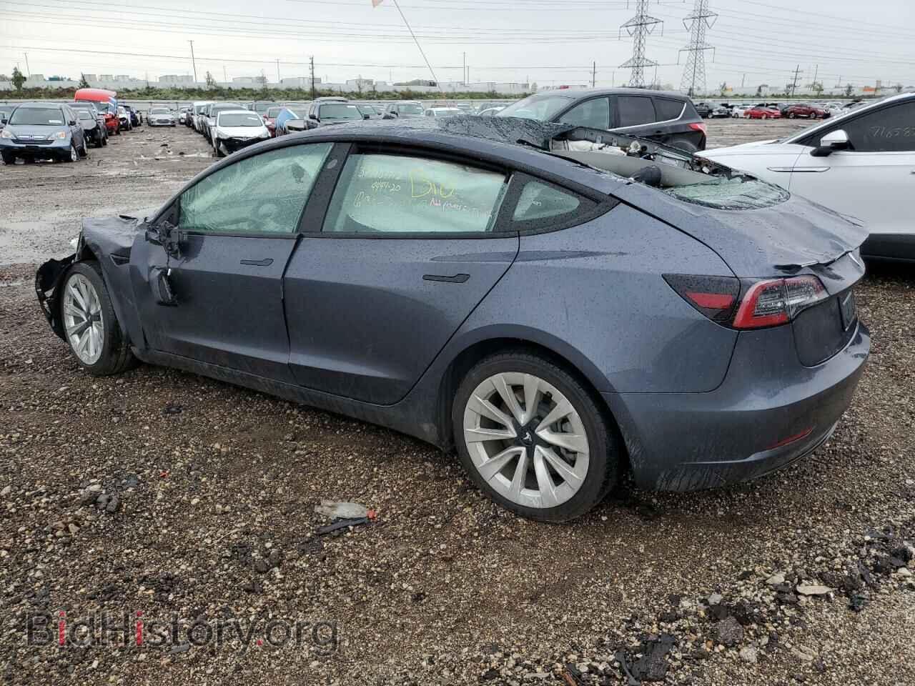 2022 TESLA MODEL 3 - VIN: 5YJ3E1EB2NF305202 - Photo 2