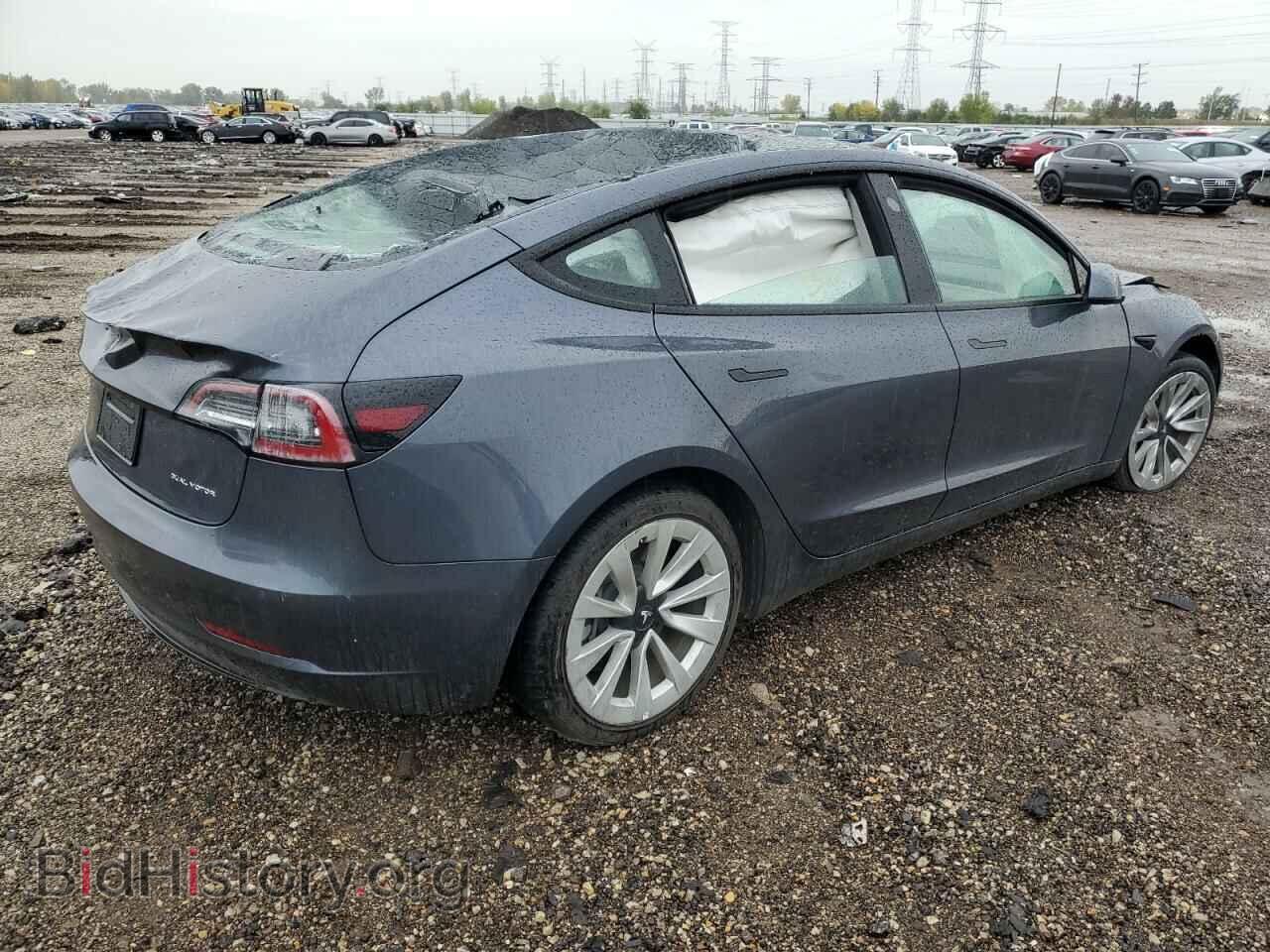 2022 TESLA MODEL 3 - VIN: 5YJ3E1EB2NF305202 - Photo 3
