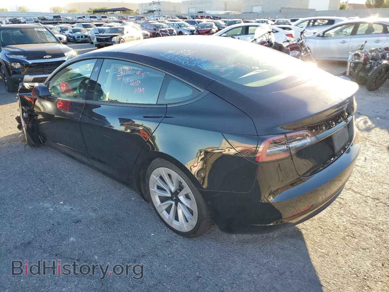 2022 TESLA MODEL 3 - VIN: 5YJ3E1EA1NF290411 - Photo 2