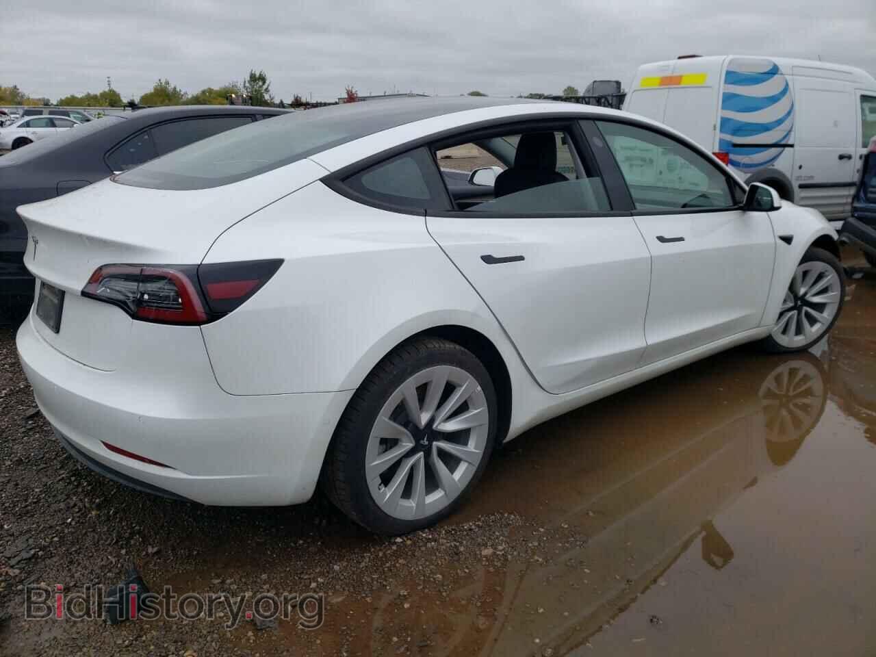 2022 TESLA MODEL 3 - VIN: 5YJ3E1EA0NF368953 - Фото 3