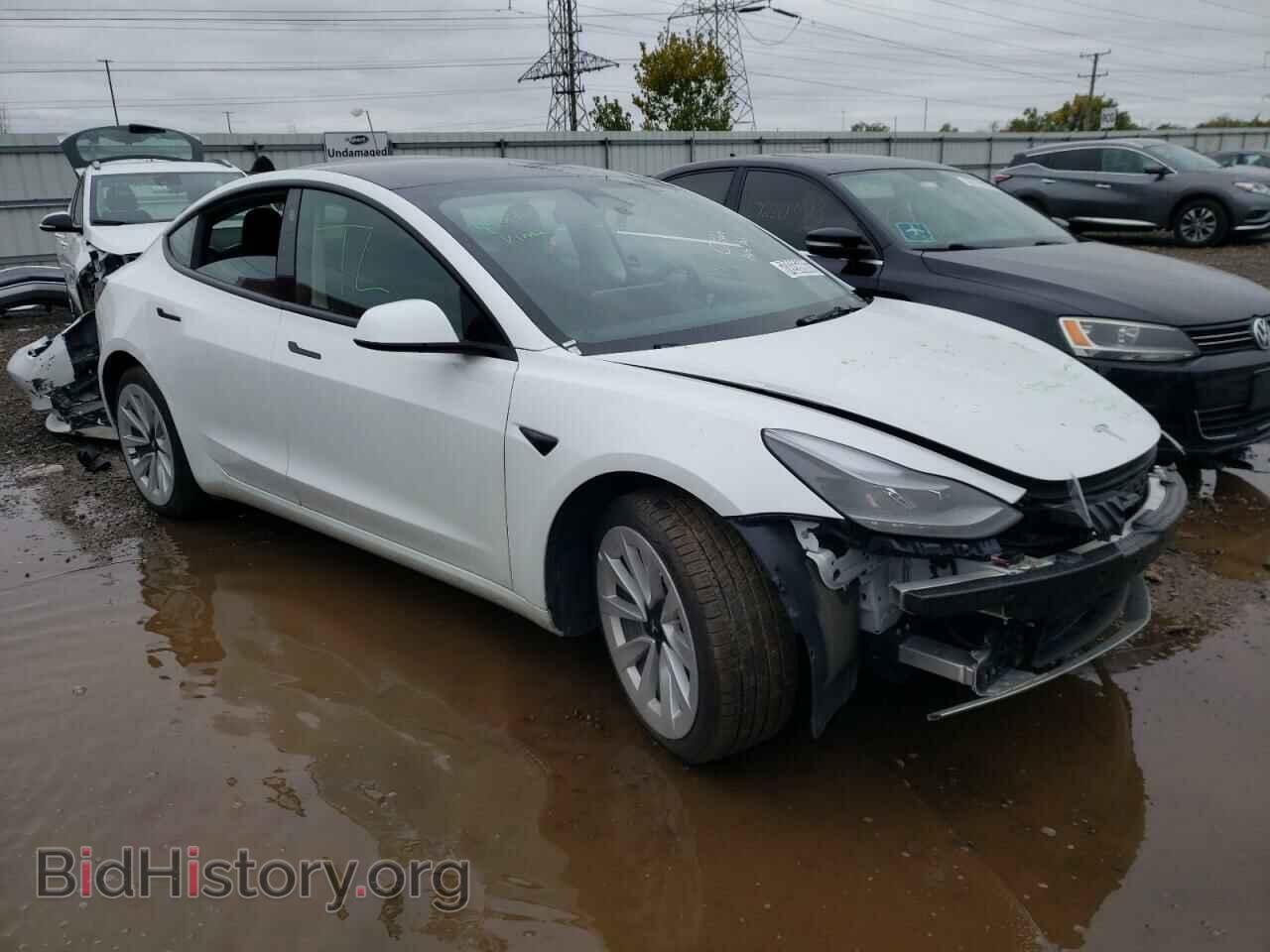 2022 TESLA MODEL 3 - VIN: 5YJ3E1EA0NF368953 - Фото 4