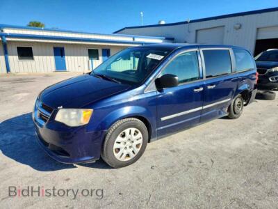 2013 Dodge CARAVAN SE, черный — VIN 2C4RDGBG7DR798880, Copart