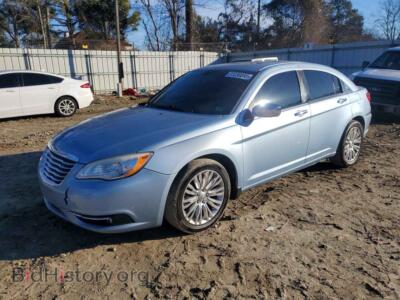 2012 Chrysler 200 Limited, blue — VIN 1C3CCBCG4CN180099, Copart