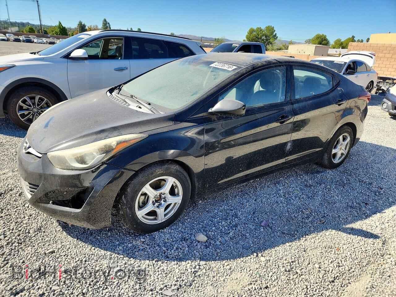 Фотография 5NPDH4AEXGH663262 - HYUNDAI ELANTRA 2016