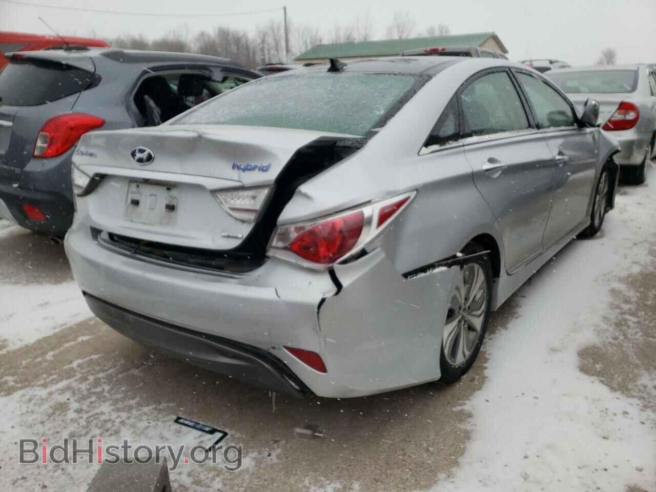 2014 HYUNDAI SONATA - VIN: KMHEC4A48EA112824 - Фото 3