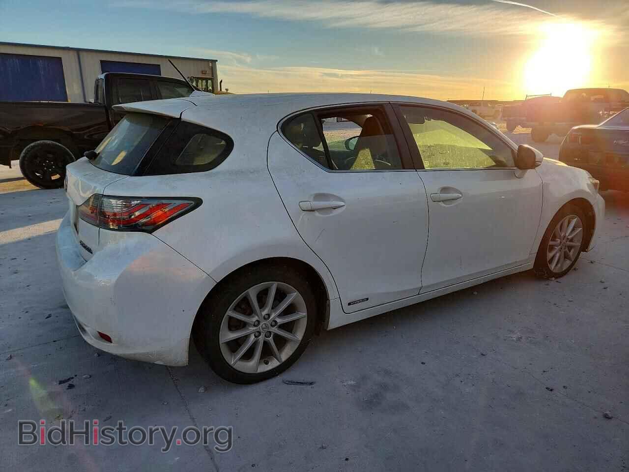 2012 LEXUS CT 200 - VIN: JTHKD5BH6C2084300 - Photo 3