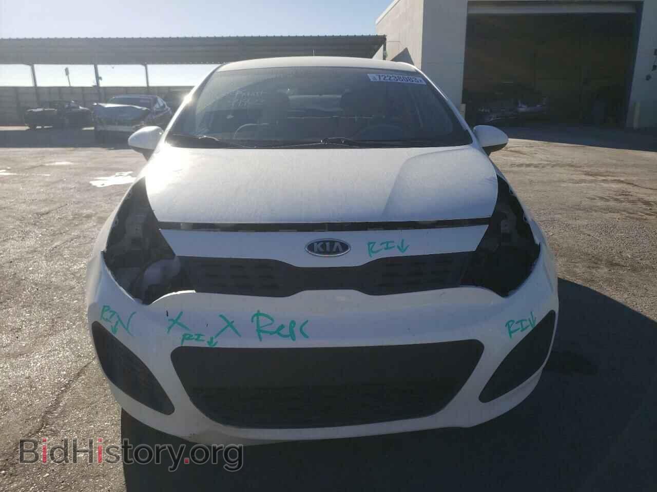 2012 KIA RIO - VIN: KNADM5A32C6090830 - Фото 5