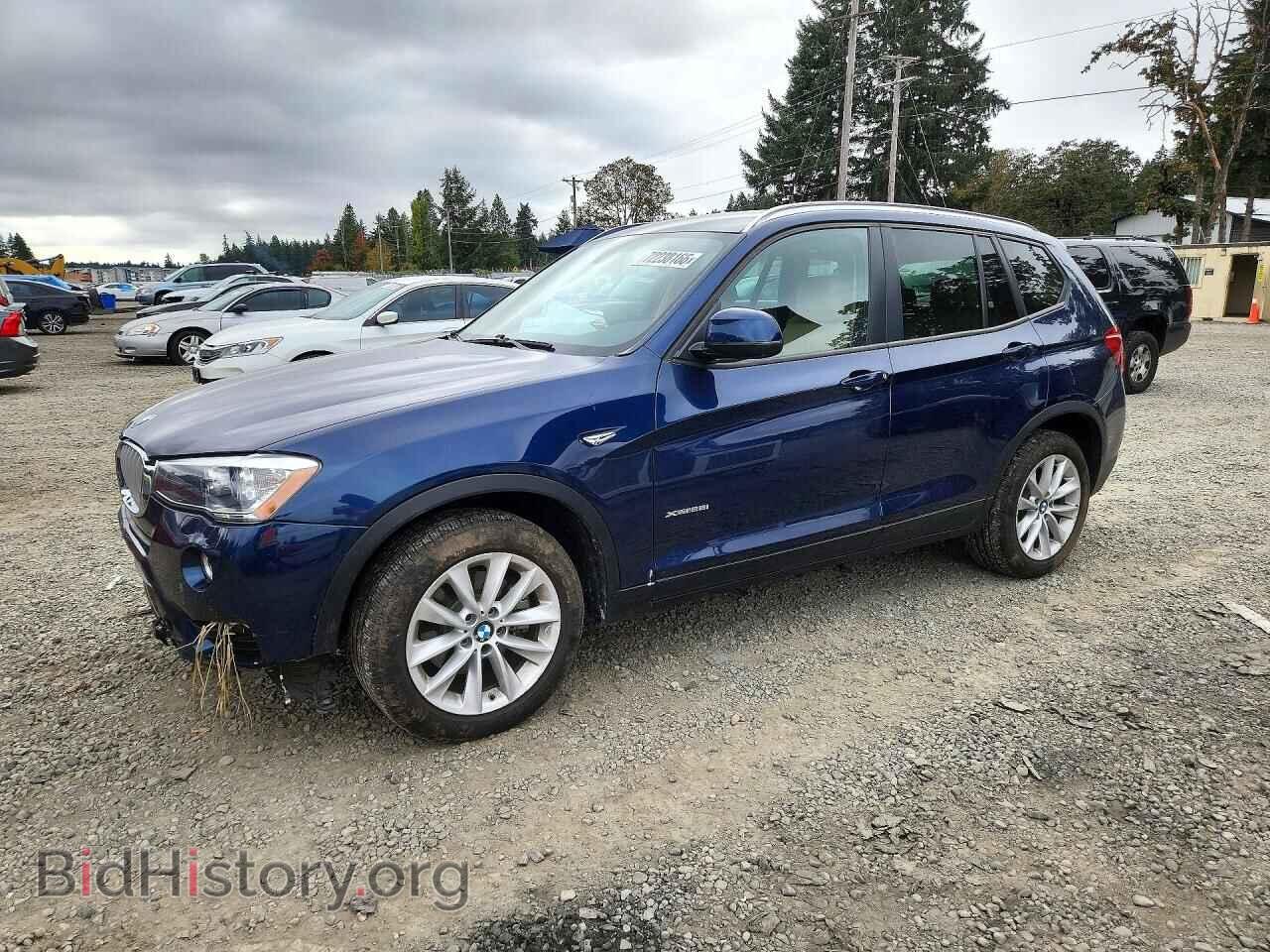 Фотография 5UXWX9C56G0D66686 - BMW X3 2016