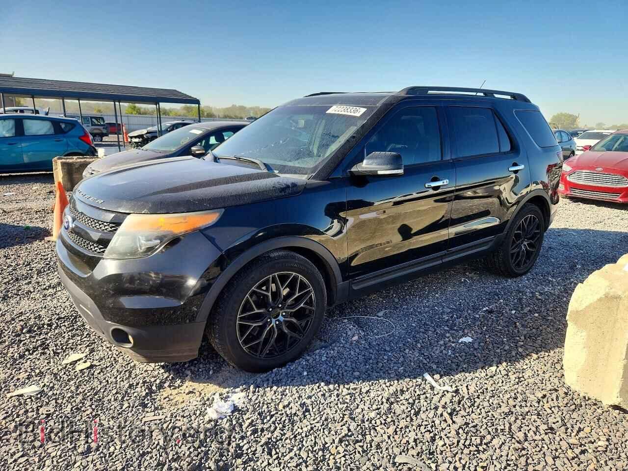 2014 Ford EXPLORER Sport (VIN 1FM5K8GT5EGA32418) — photo 1 of 15, Copart, damage: front end