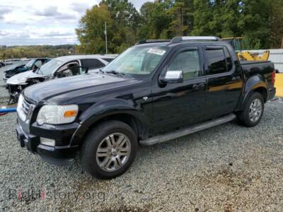 2007 Ford EXPLORER Explorer S, черный — VIN 1FMEU53887UA56288, Copart