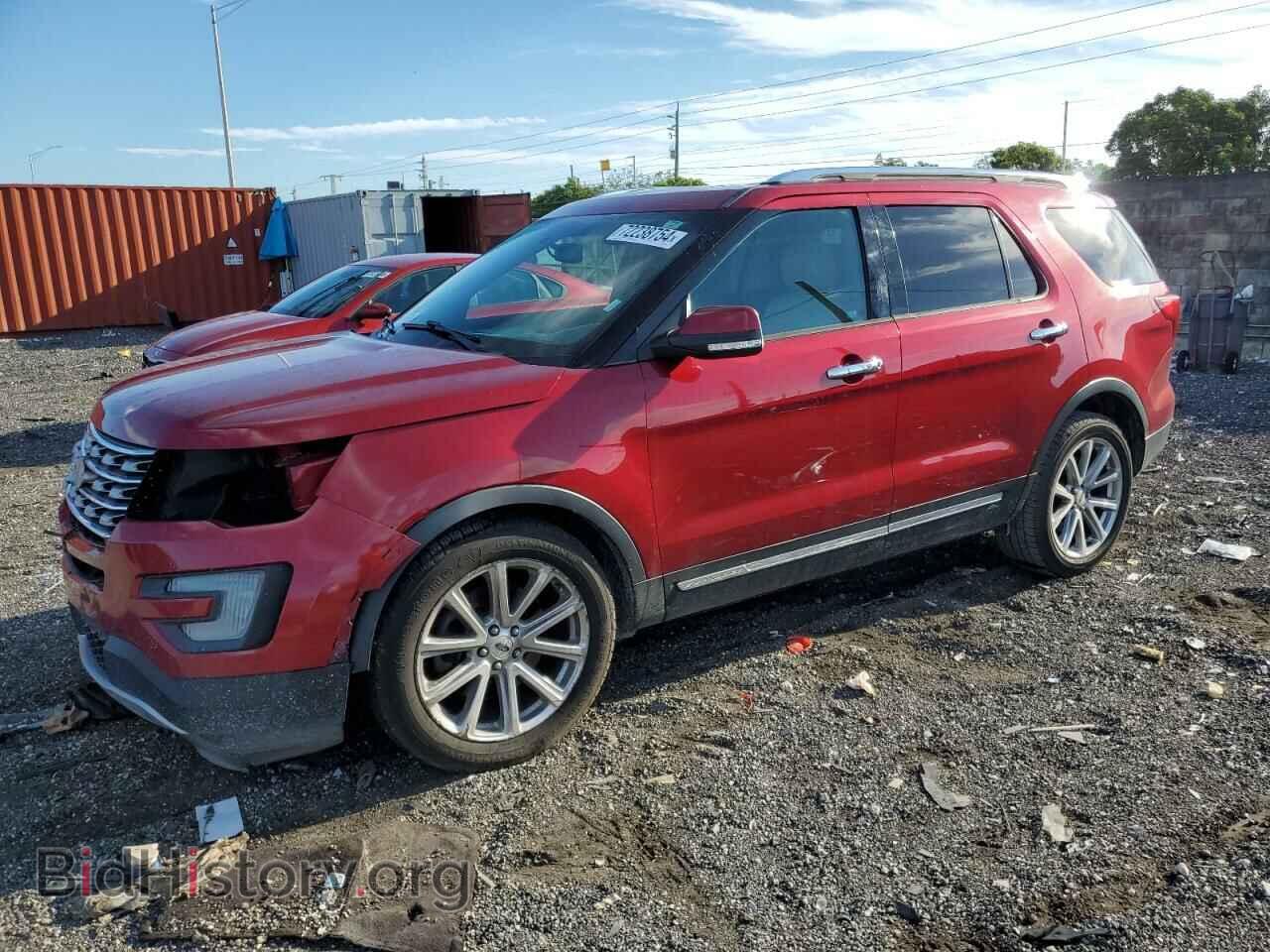 Фотография 1FM5K7F84HGC37546 - FORD EXPLORER 2017