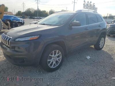 2014 Jeep CHEROKEE Latitude, серый — VIN 1C4PJMCS5EW219024, Copart