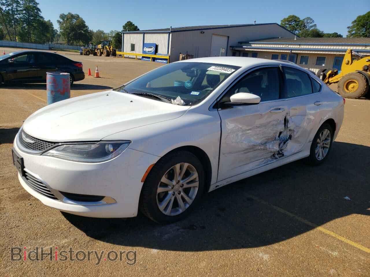 Фотография 1C3CCCAB6FN726113 - CHRYSLER 200 2015