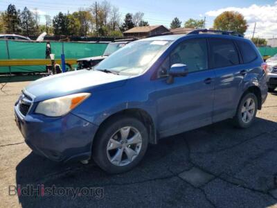 2014 Subaru FORESTER 2.5I Premium, blue — VIN JF2SJAEC3EH527863, Copart