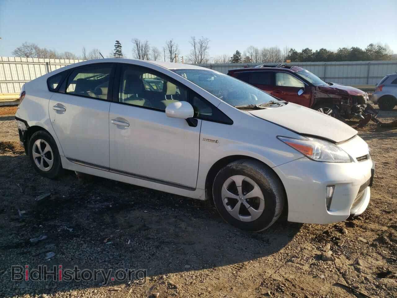 2014 TOYOTA PRIUS - VIN: JTDKN3DU8E1735741 - Фото 4