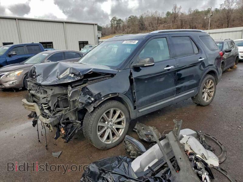 2017 Ford EXPLORER Limited (VIN 1FM5K8F88HGC68241) — фото 1 из 14, Copart, повреждение: передняя часть