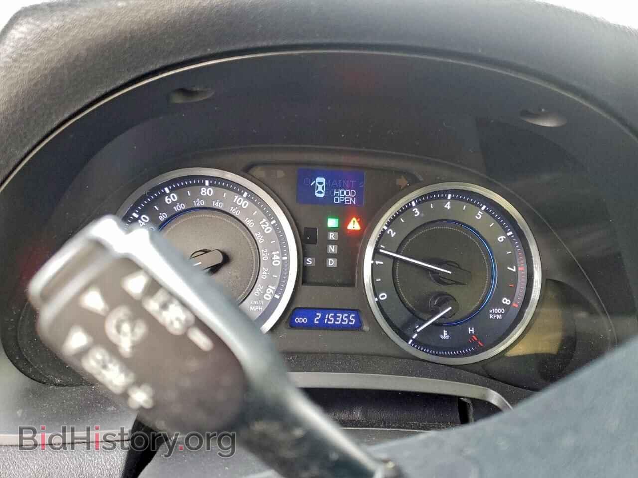 2012 LEXUS IS - VIN: JTHBF5C27C5182450 - Фото 9