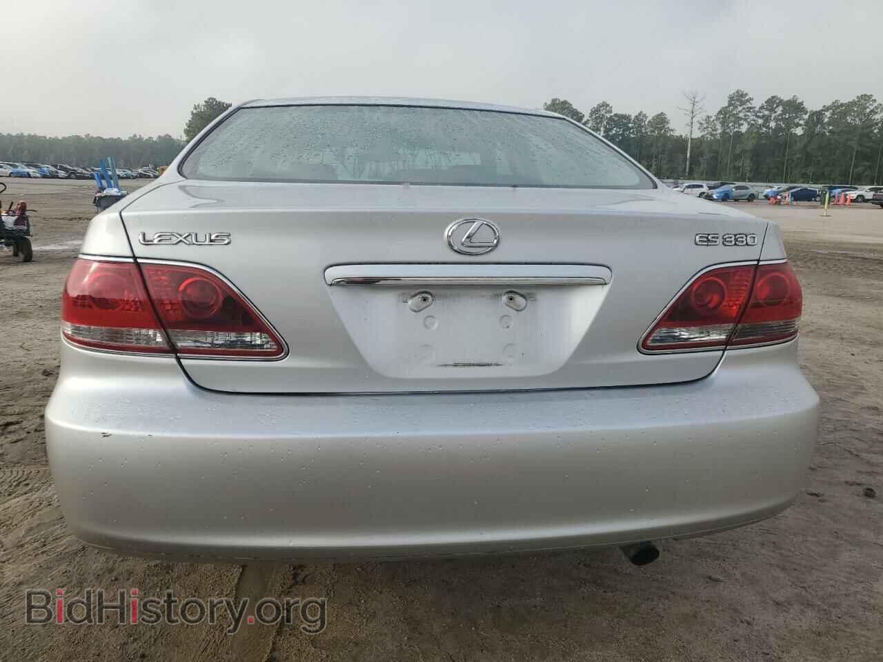 2006 LEXUS ES330 - VIN: JTHBA30G465147162 - Фото 6