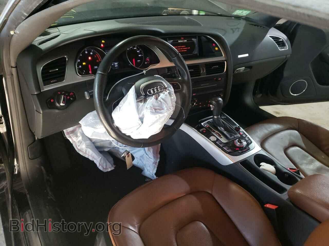 2012 AUDI A5 - VIN: WAULFAFR8CA000606 - Фото 8