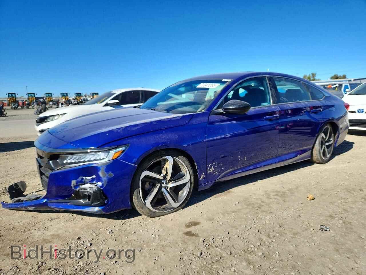 Фотография 1HGCV2F36MA032254 - HONDA ACCORD 2021