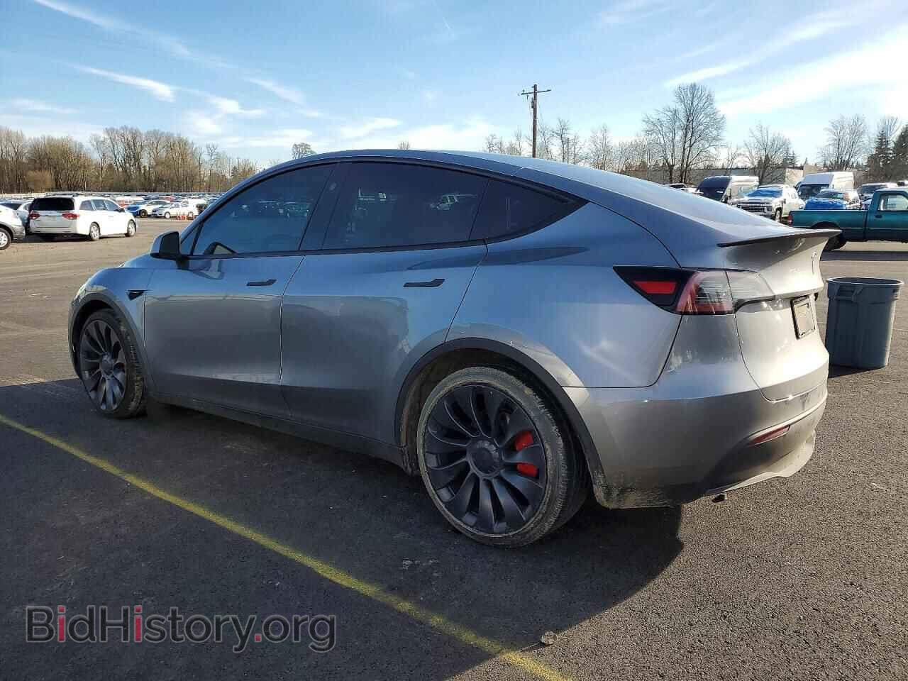 2024 TESLA MODEL Y - VIN: 7SAYGDEF1RF168976 - Фото 2