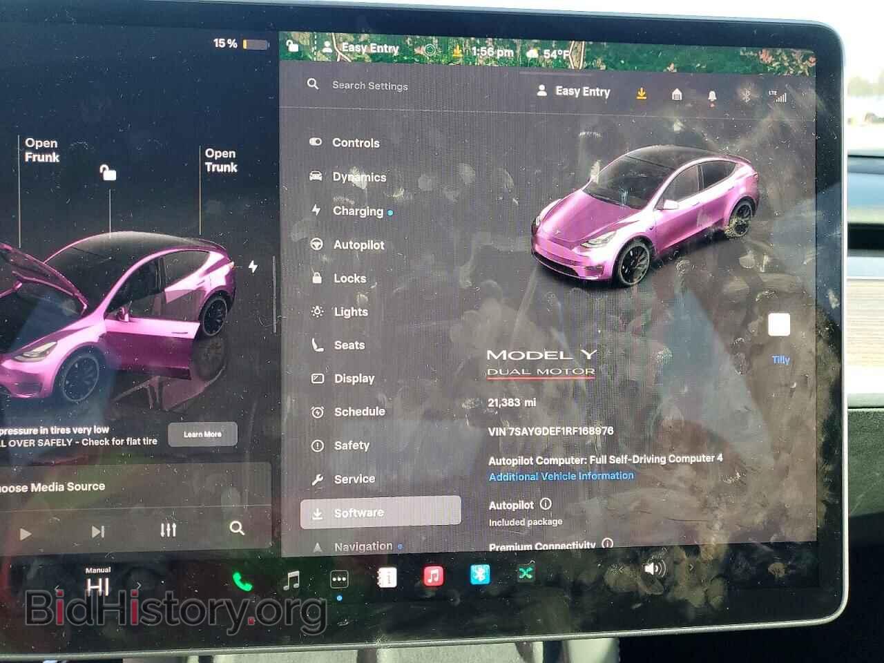 2024 TESLA MODEL Y - VIN: 7SAYGDEF1RF168976 - Фото 9