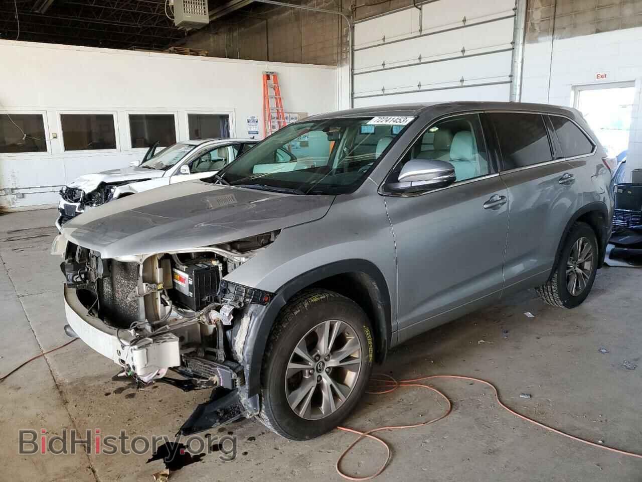 Photo 5TDBKRFH0GS312248 - TOYOTA HIGHLANDER 2016
