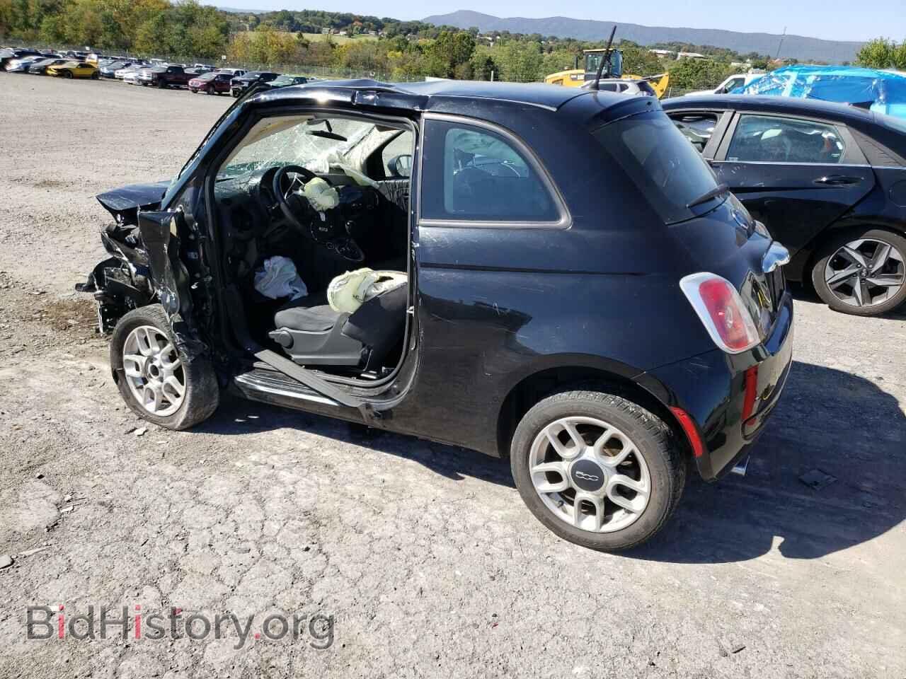 2015 FIAT 500 - VIN: 3C3CFFAR6FT585906 - Фото 2