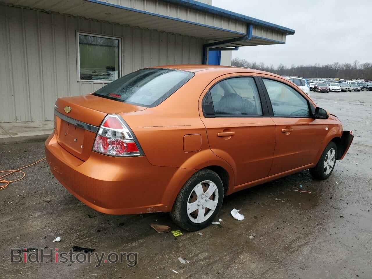 2007 CHEVROLET AVEO - VIN: KL1TD56657B160102 - Фото 3