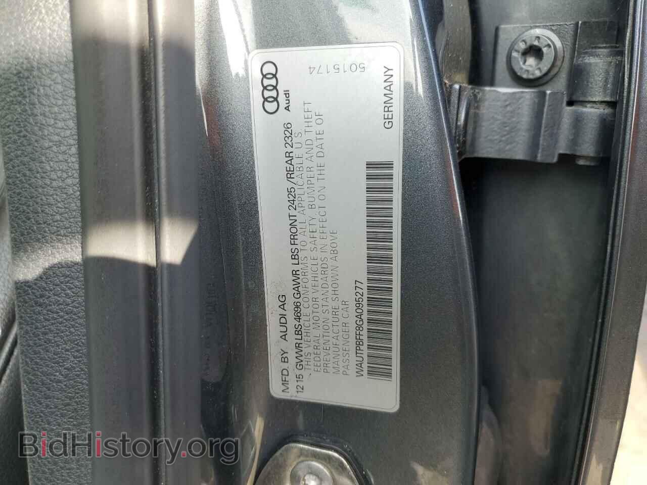 2016 AUDI A3 - VIN: WAUTPBFF8GA095277 - Фото 13