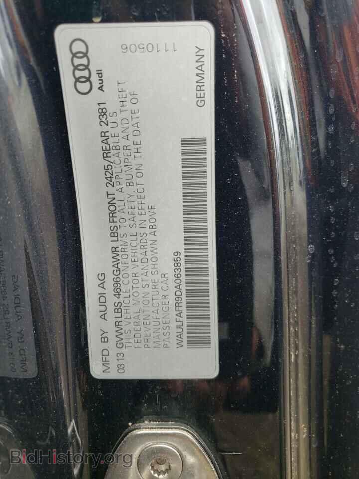 2013 AUDI A5 - VIN: WAULFAFR9DA063859 - Фото 12