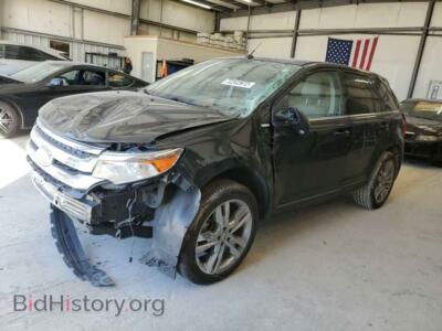 2012 Ford EDGE Edge Limit, black — VIN 2FMDK3KC8CBA69537, Copart